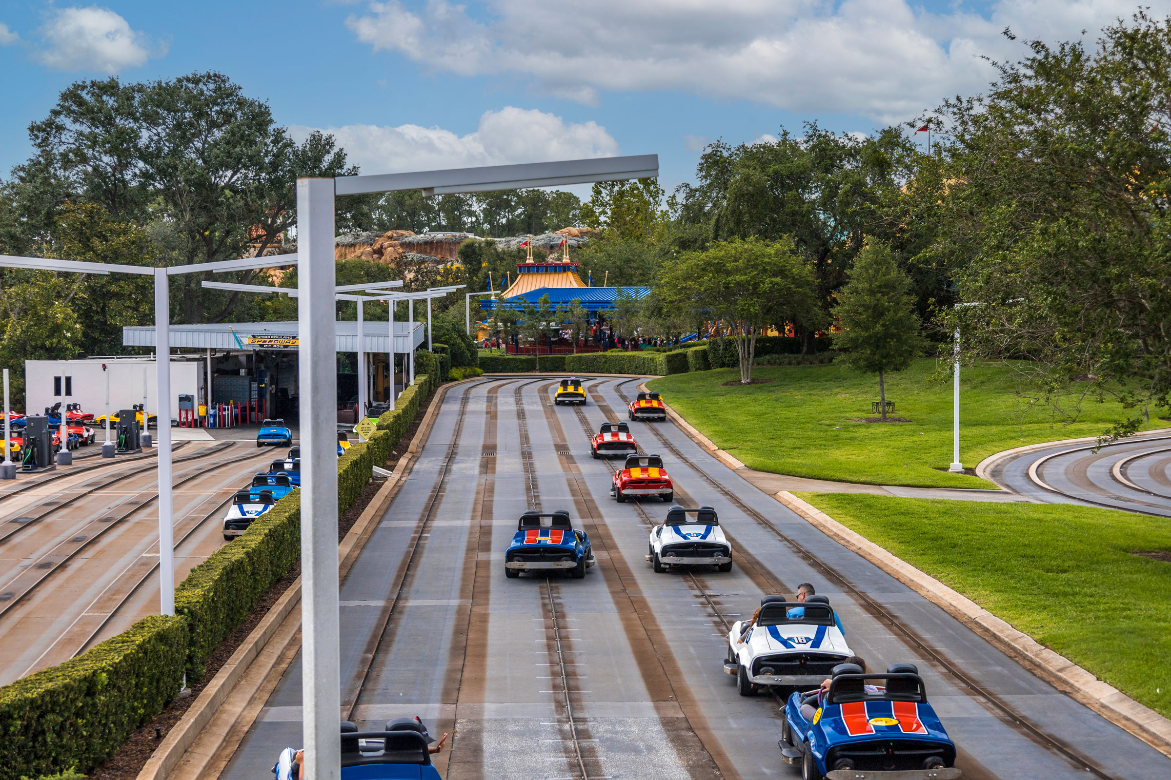 Tomorrowland Speedway At Walt Disney World Attraction Insight