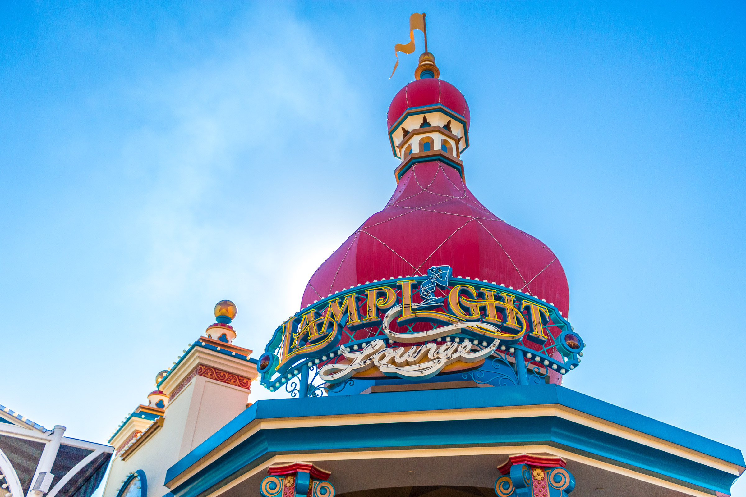 Lamplight Lounge Boardwalk Dining at Disneyland Resort Attraction